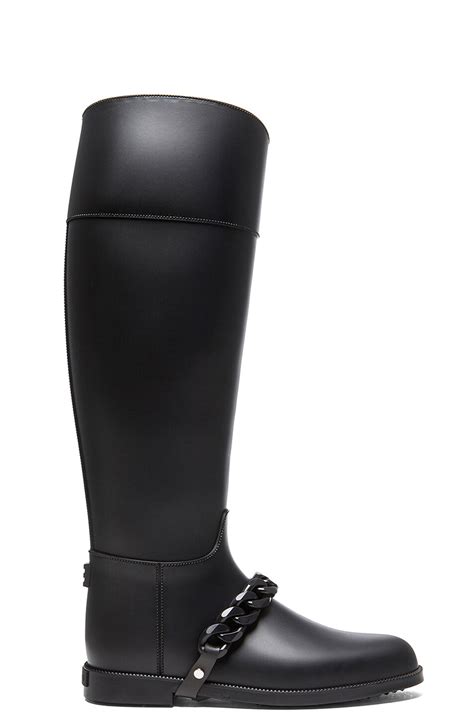 givenchy pvc rain boots|Givenchy boots women.